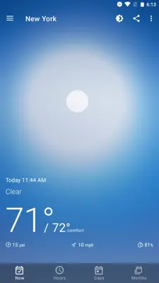 What a Weather android App screenshot 0